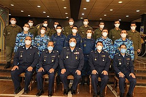 دیدار فرمانده نیروی هوایی ارتش با سربازان اهل تسنن