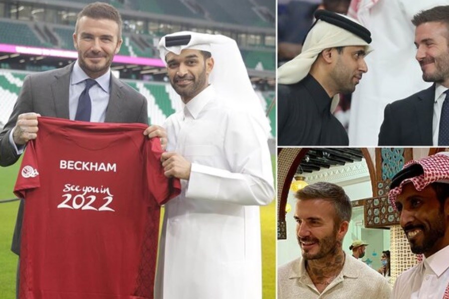 دیوید بکام سفیر جام جهانی ۲۰۲۲ قطر شد