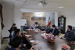نشست مشترک مدیر شعبه بیمه آتیه سازان حافظ استان مازندران با منصور علی زارعی
