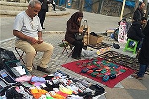 ۱۳ هزار دستفروش در تهران فعالیت می‌کنند
