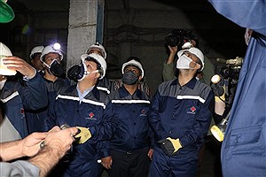 همراه شدن سرپرست صندوق فولاد با کارگران معدن