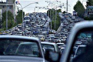 آخرین وضعیت راه‌های کشور&#47; ترافیک سنگین در آزادراه قزوین-کرج