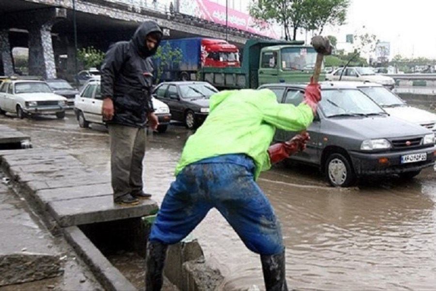 تصویر شهرداری تهران برای بارش‌های احتمالی آماده است