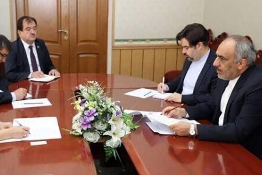 دیدار سفیر ایران با رئیس اتاق بازرگانی تاجیکستان