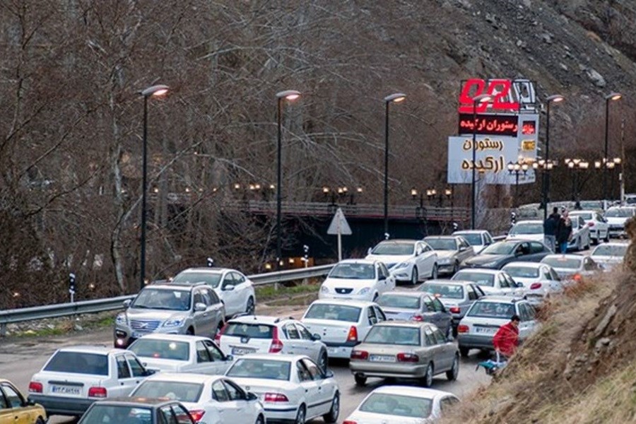 آخرین وضعیت ترافیک در محورهای چالوس و هراز