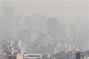تصویر  شاخص آلاینده‌ها در تهران به ۱۵۵ رسید