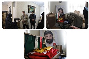 شهردار منطقه ۱۶ با خانواده‌های شهدای مدافع حرم دیدار کرد