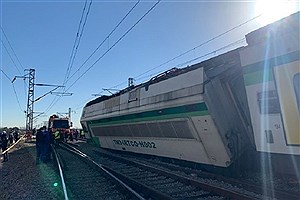 جزییات حادثه برخورد دو قطار مترو تهران ـ کرج