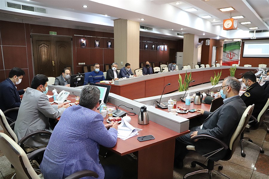 تصویر جلسه کمیته درآمدی به ریاست شهردار منطقه۷