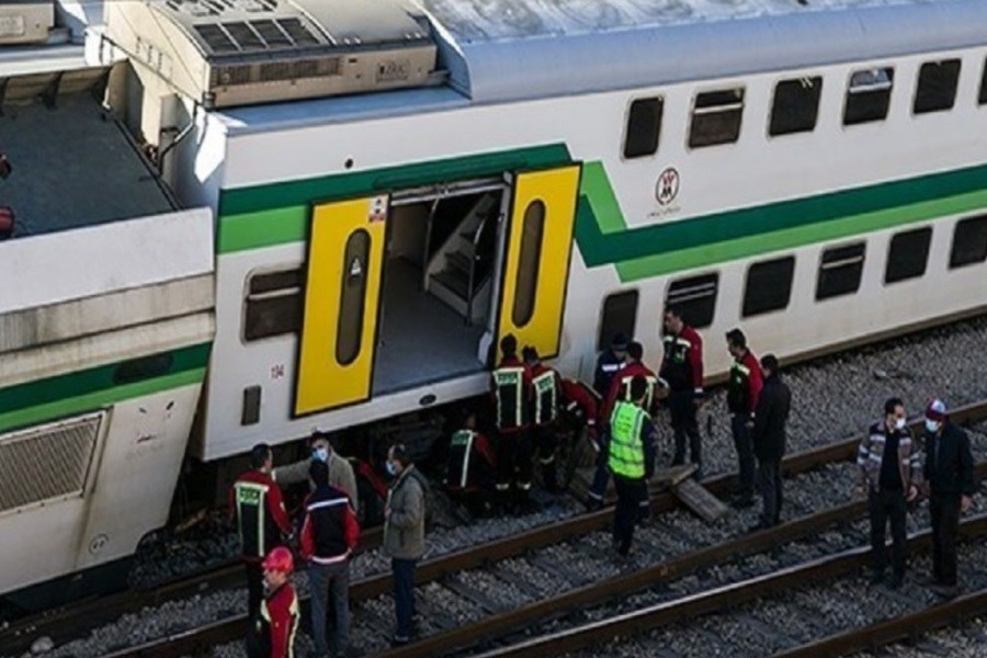 تصویر علت اصلی تصادف ۲ قطار در مترو تهران اعلام شد