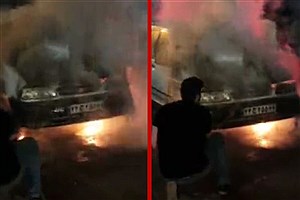 آتش زدن خودروی عضو شورای شهر امیدیه &#47; محمد آقاجری کیست؟