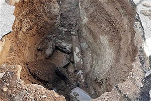 تخلیه ۱۲ واحد مسکونی در نسیم شهر به علت فرونشست زمین