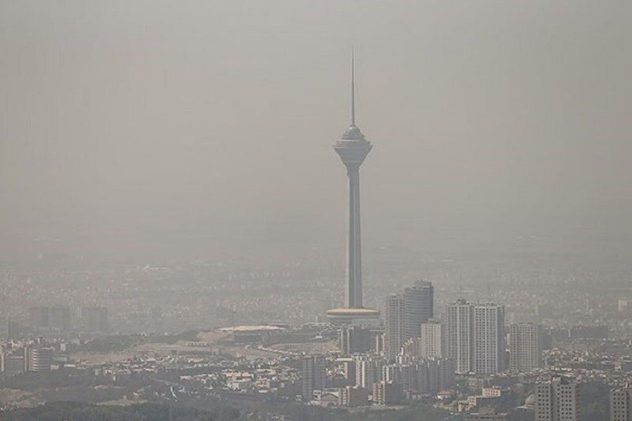 تصویر هوای تهران همچنان آلوده است