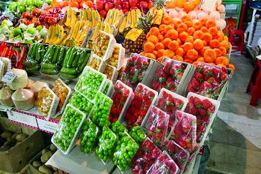 تصویر قیمت‌ روز انواع میوه و تره‌بار در بازار +جدول