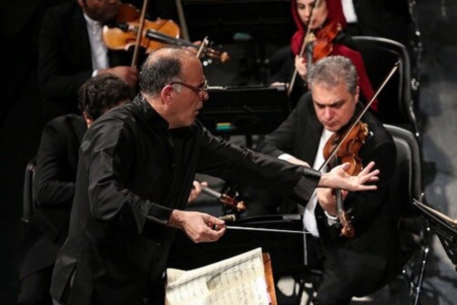 تصویر اجرای ارکستر سمفونیک دو سال پس از تعطیلی