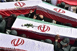 آغاز تشییع  ۱۵۰ شهید گمنام دفاع مقدس در تهران