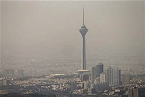 تصویر  تداوم آلودگی هوای پایتخت