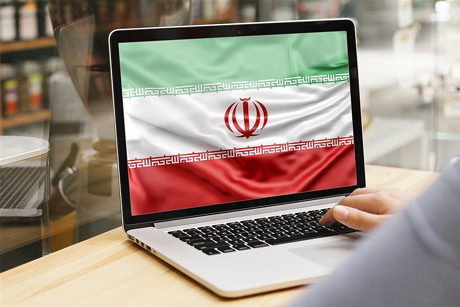 تصویر وابستگی اینترنت ایران به چین