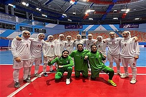 تیم ملی فوتسال بانوان حریف قرقیزستانی خود را شکست داد