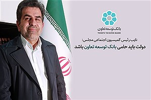 دولت باید حامی بانک توسعه تعاون باشد
