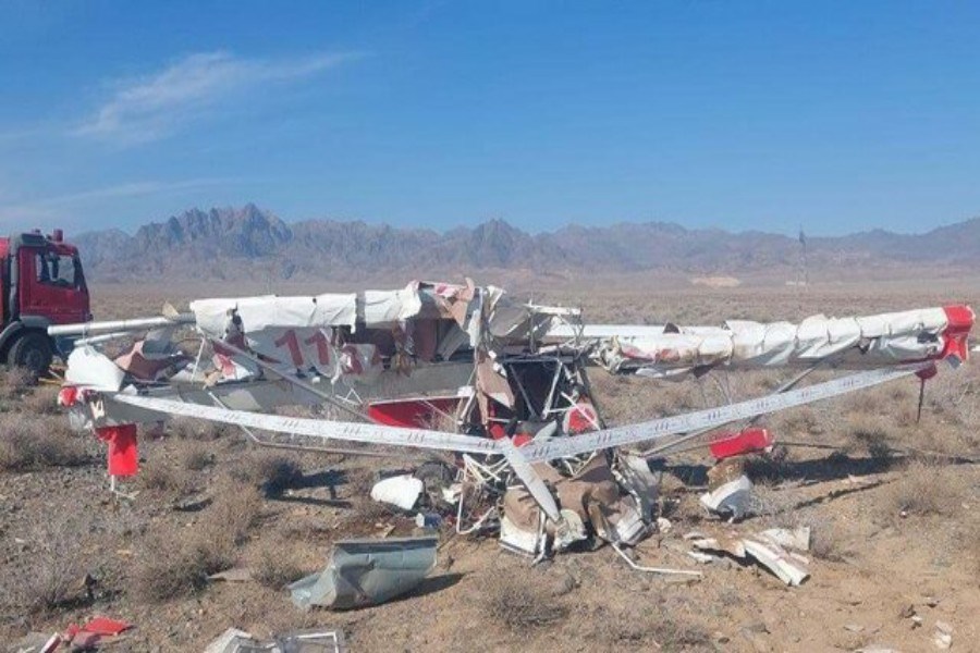 تصویر سقوط مرگبار هواپیما در کاشمر&#47;۲ نفر کشته شدند