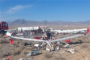 سقوط مرگبار هواپیما در کاشمر&#47;۲ نفر کشته شدند