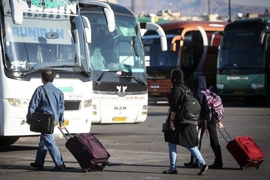 تصویر بلیت اتوبوس در مشهد برای کرونایی ها و واکسن نزده ها صادر نمی‌شود