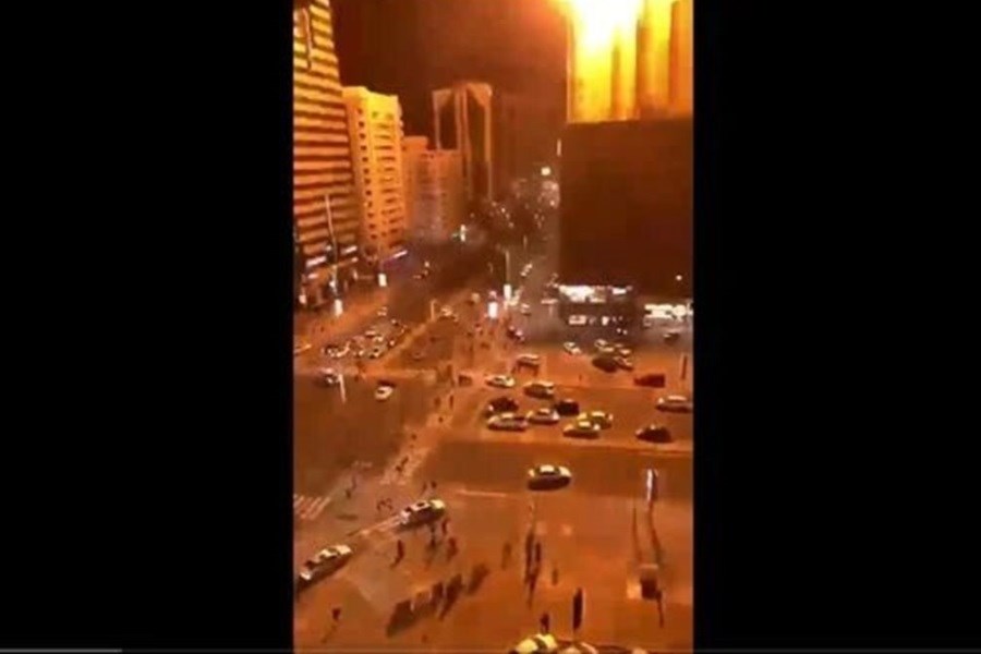 تصویر وقوع انفجار در ابوظبی&#47; آمریکا به شهروندانش هشدار داد + ویدئو