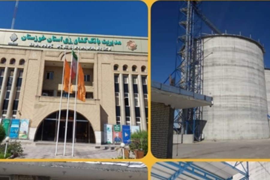 بهره برداری از طرح سیلوی گندم با حمایت بانک کشاورزی در خوزستان