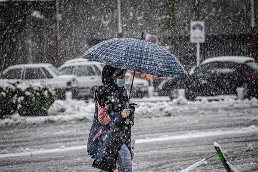 تصویر تعطیلی مدارس سه شهر استان تهران به دلیل بارش برف