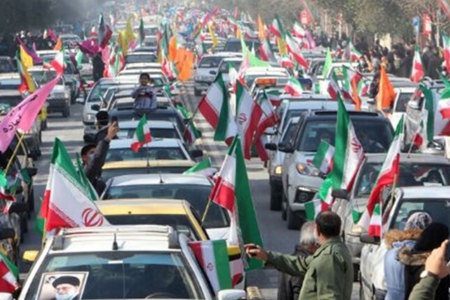 تصویر آغاز مراسم دهه فجر در حرم بنیانگذار انقلاب اسلامی