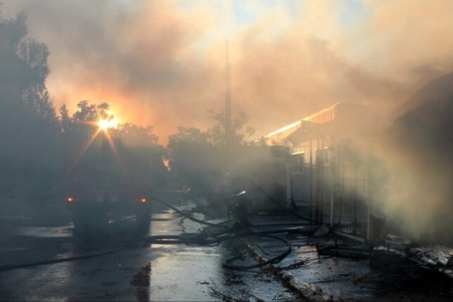 تصویر انفجار شدید اوکراین چندین زخمی برجای گذاشت