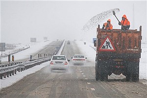 برف و باران در جاده‌‌های 17 استان &#47; امروز 14 جاده مسدود است