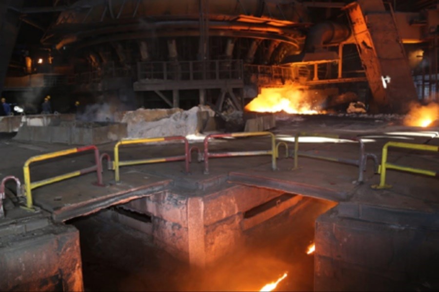تصویر ثبت رکورد جدید تولید ماهانه در ذوب آهن اصفهان