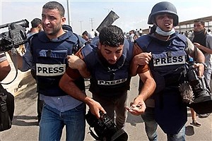 روایت تصویری از حمله به خبرنگاران در سرزمین‌های اشغالی