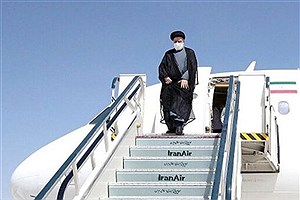 رئیسی در بدو ورود به تهران : به‌زودی دفتر تجاری ایران در قطر افتتاح می‌شود