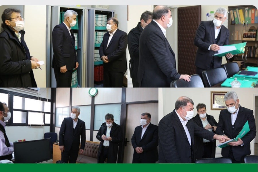 دیدار سرزده مدیرعامل پست بانک ایران از هسته گزینش و امور ایثارگران بانک