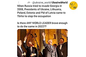 توییت تاثیرگزار اوکراینی&#47; آیا هیچ رهبر جهانی شجاعی وجود ندارد؟