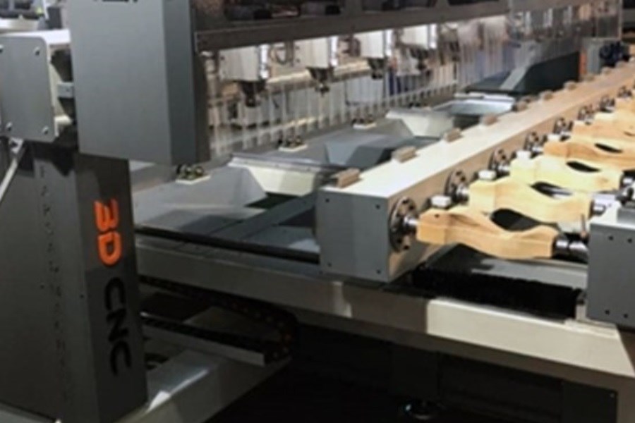 تصویر ماشین‌آلات مورد نیاز صنایع چوب در داخل ساخته شد