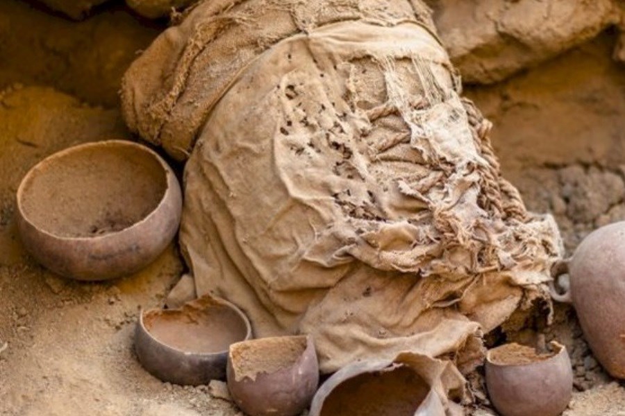 کشف مومیایی‌ بقچه‌پیچ ۱۲۰۰ ساله