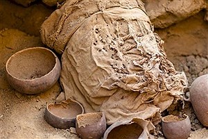 کشف مومیایی‌ بقچه‌پیچ ۱۲۰۰ ساله