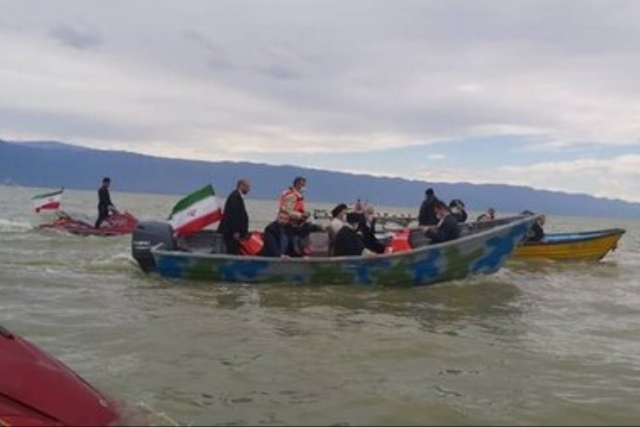 تصویر فرمان فوری رئیسی در تنها جزیره ایرانی دریای خزر
