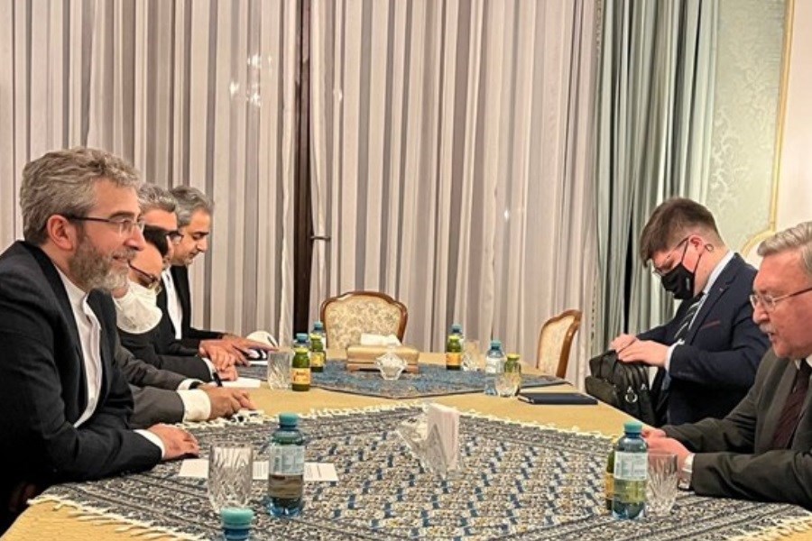 تصویر نشست هیأت‌های مذاکره کننده ایران و روسیه در وین