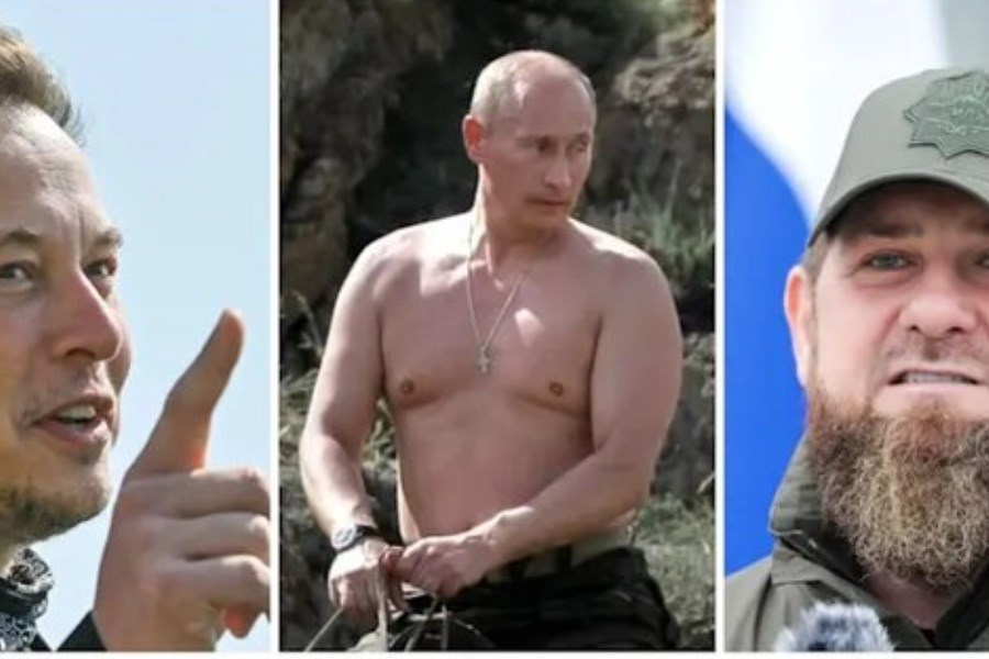 تصویر پوتین را به مبارزه‌ای تن به تن دعوت می‌کنم