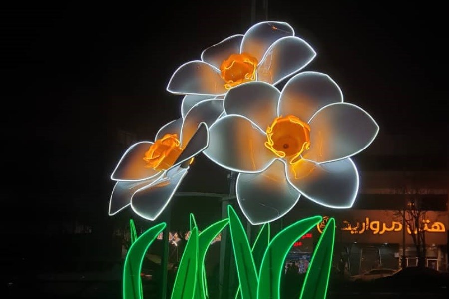تهران با بیش از 200 المان حجمی و نوری به استقبال نیمه شعبان می‌رود