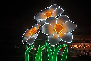 تهران با بیش از 200 المان حجمی و نوری به استقبال نیمه شعبان می‌رود