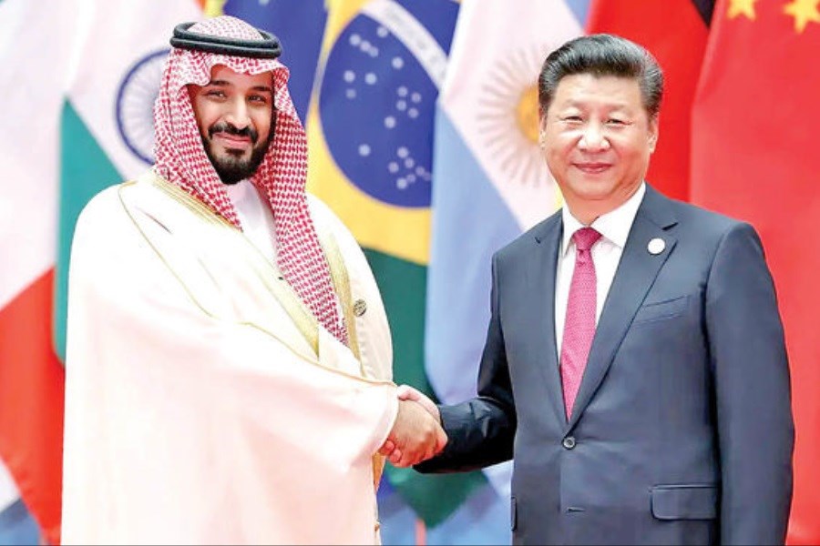تصویر توافق ضددلاری عربستان و چین