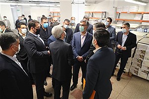 بازدید مدیرعامل از خزانه بانک ملی ایران