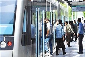 افزایش خدمات قطار شهری مشهد در 29 اسفند 1400