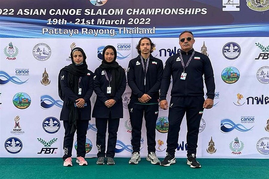 بانوان قایقران ایرانی در قهرمانی آسیا مدال گرفتند